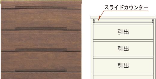 仏壇台　ネッスル　60-3段